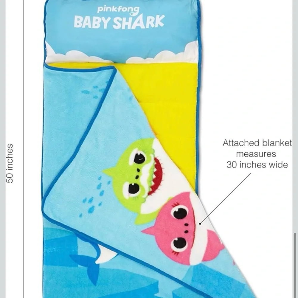 Colorful Shark Kids Sleeping Bag